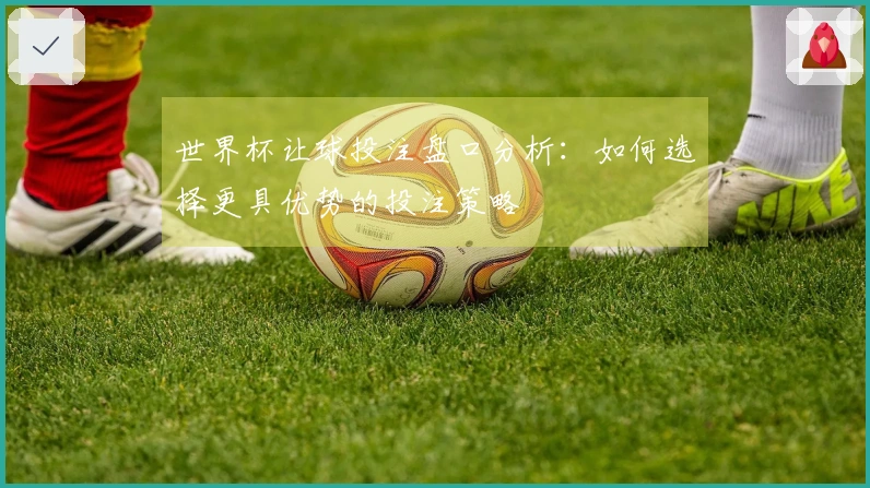 世界杯让球投注盘口分析：如何选择更具优势的投注策略